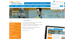 Desktop Screenshot of bewegensamenregelen.nl